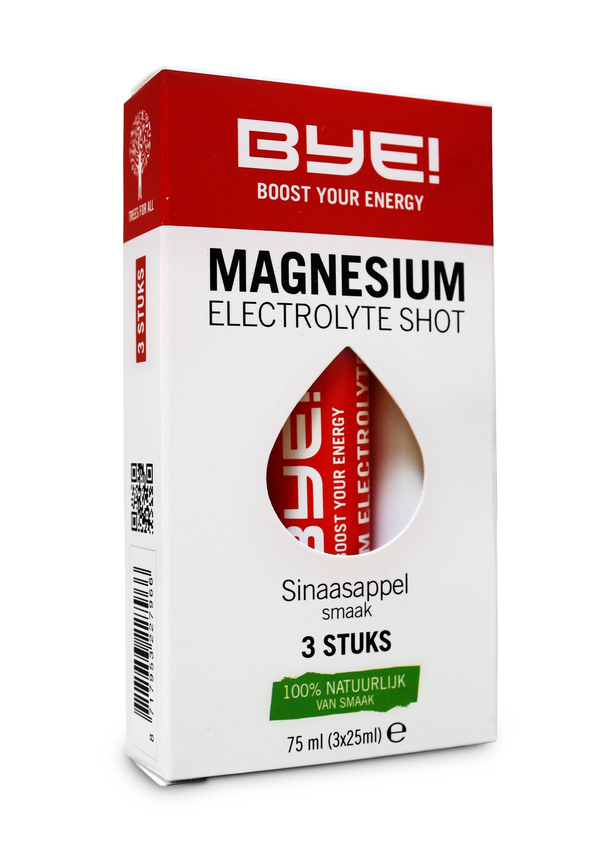 Bye! Electrolyte magnesium shot orange flavor (3 pieces)