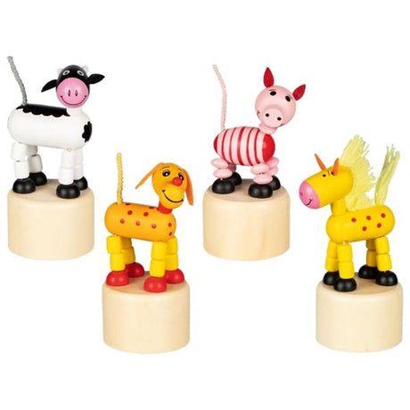 Goki Holzdruckfigur Tiere