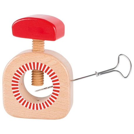 Goki chestnut drill and nutcracker. 10 cm. 3+