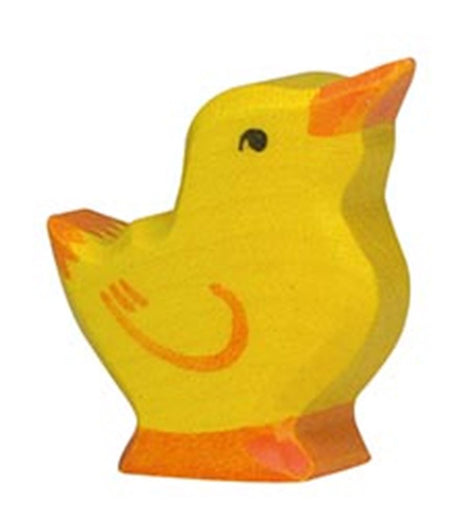 Holztiger chick, ceann suas. 3.5 cm