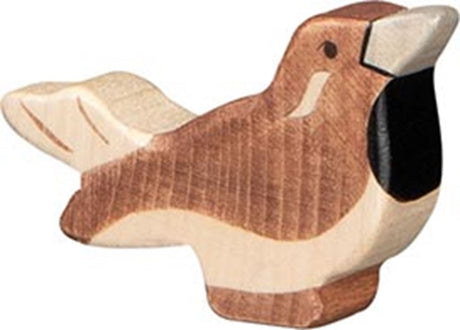 Holztiger vrabec. 5,5 cm.