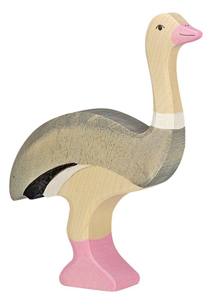 Struś Holztiger. 12cm.