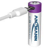 Ansmann rechargeable BAT AA and USB-C