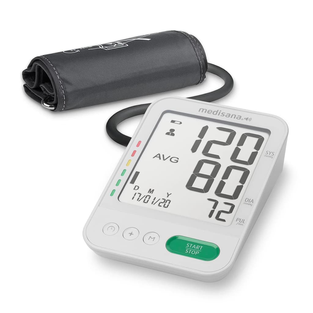 Medisana Medisana blood pressure monitor with speech function BU 586 Voice upper arm white