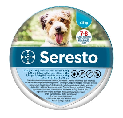 Bayer Seresto tegner loppemerkehund