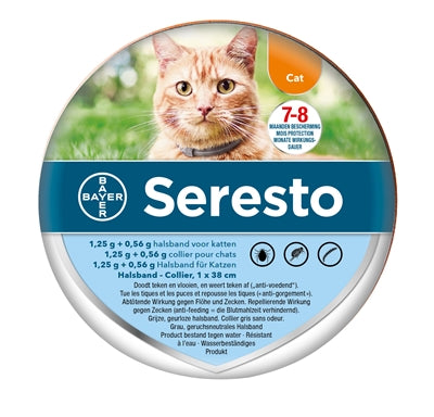 Bayer Seresto tekenen vlooienband kat