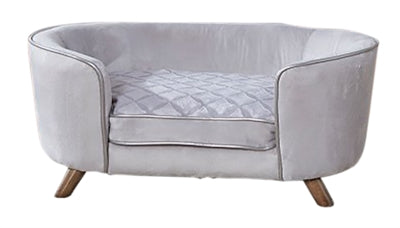 Zaczarowany zwierzaka zaczarowana sofa dla psów Sofa Quicksilver srebrny kolor