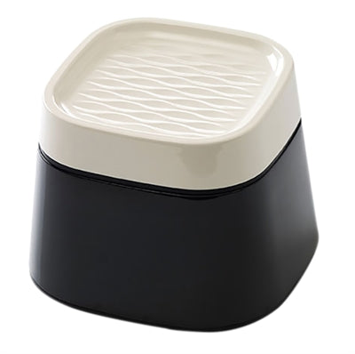 Savic Ergo Cube Food Bowl Creme Creme Black