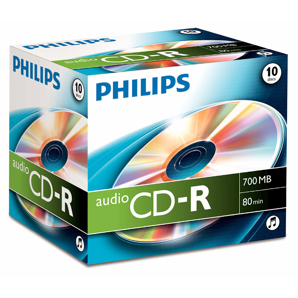 De Philips cruna0nnj10 CD reportbar 700MB 10 Stécker