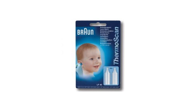 Braun lf-40 Thermobile Lensfilter fir Theo Scan Oorthermometer 40 Stéck