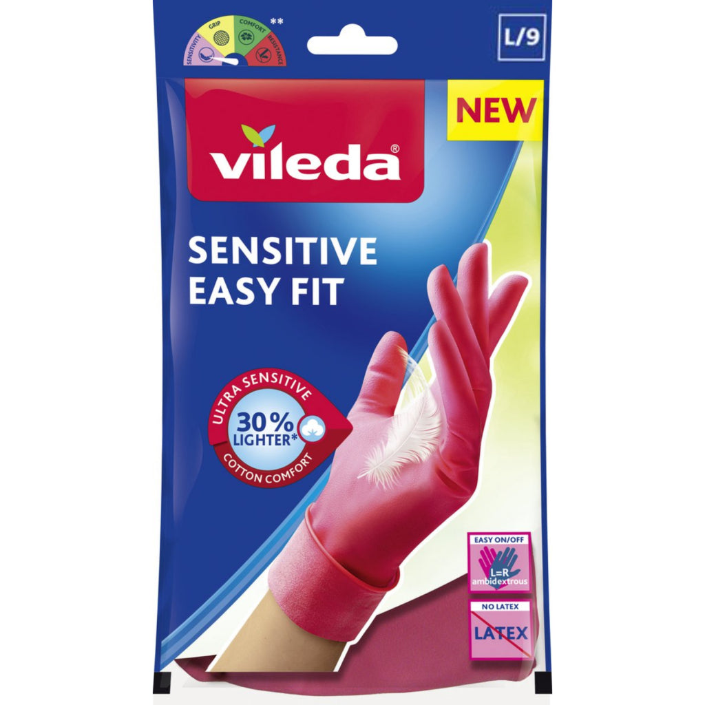 VILEDA Sensibili Easy Fit House Guves L