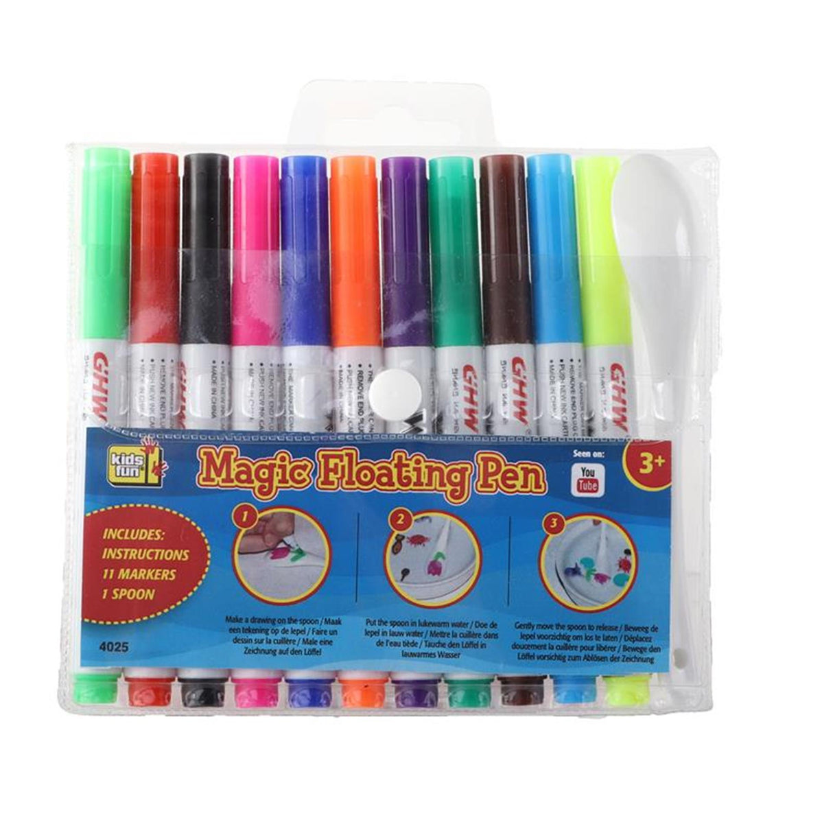 Magic water pens, 12 pcs.