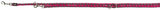 Trixie Dog Lash Cavo Verstellbarer Fuchsia Gray