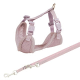 Trixie Junior Soft Harness with Leash Lilac