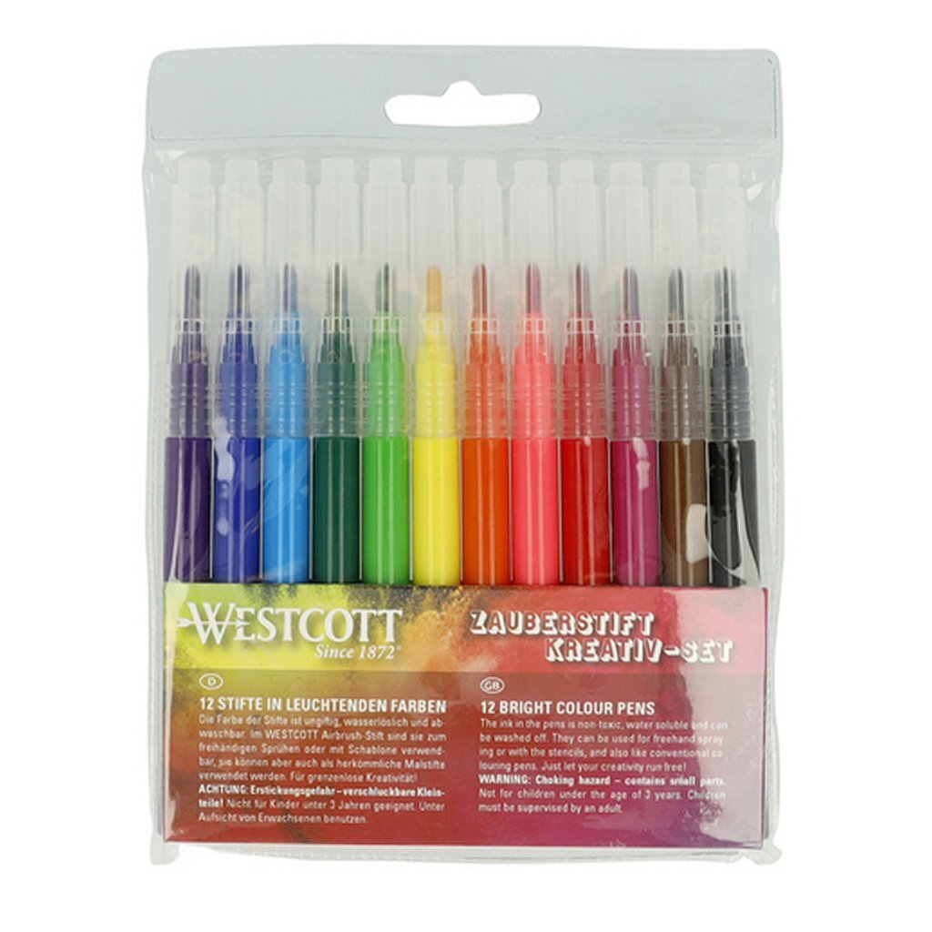 Westcott AC-E16801 Felt-tip pens 12 pieces