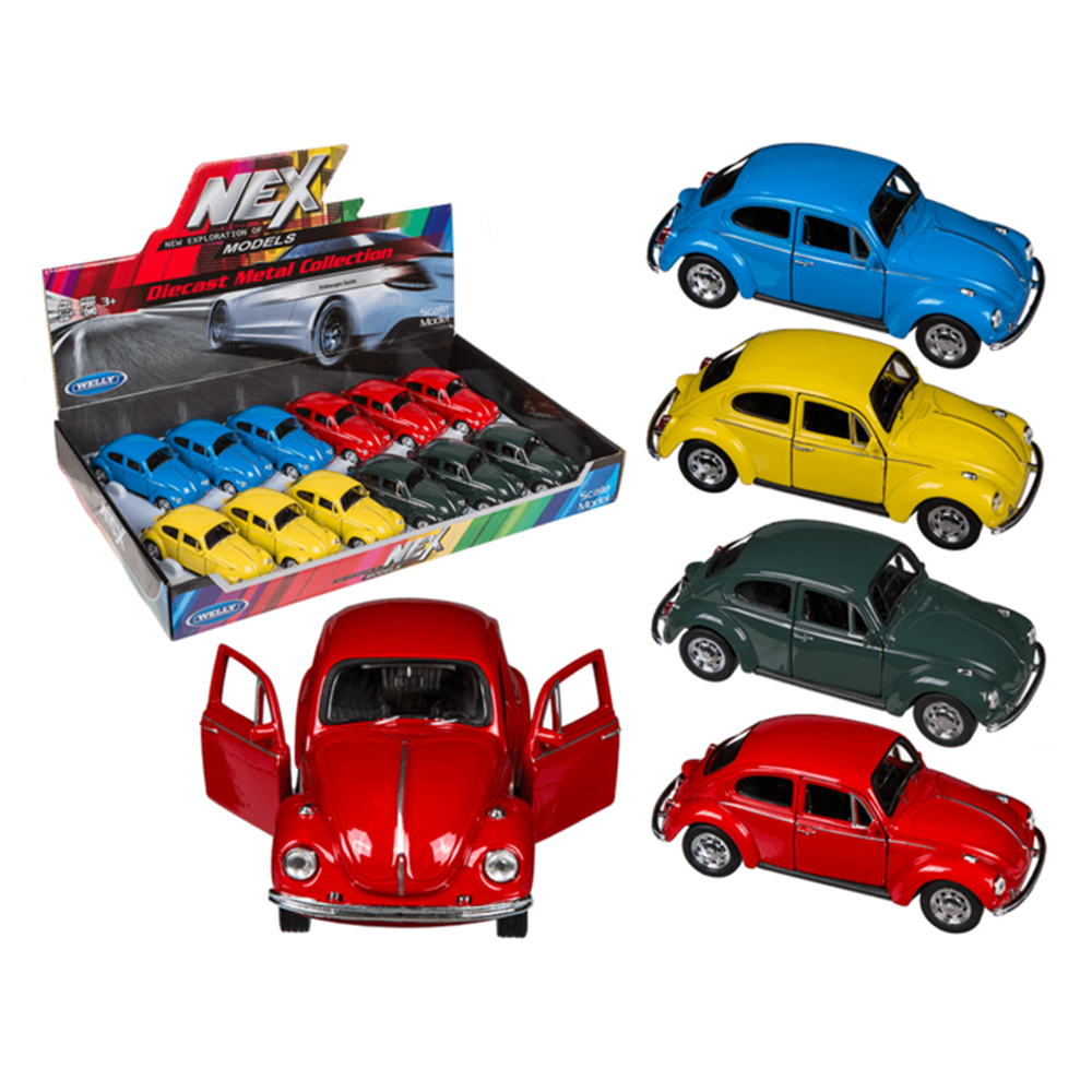 Dsp model car with pull-back. vw beetle 19