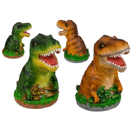 Aus der bloer Geldkëscht Dinosaurier Polyresin 13x15cm
