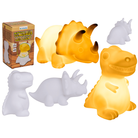 Lampe, Dinosaurier mit LED (inkl. 3 Batterien).