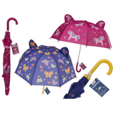 3d children's umbrella. d: approx. 70 cm. 2 assorted