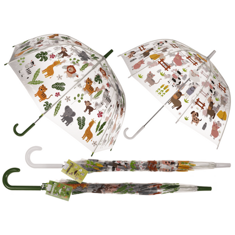 Transparent children's umbrella. d: approx. 72 cm
