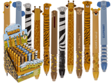 Dsp bicolor erasable pen, 6 ass