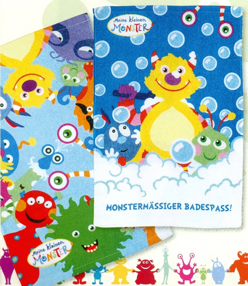 Dsp my little monster towel (12pcs)