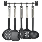 Hi Hi 6-piece Kitchen Gereiset Black and Silver