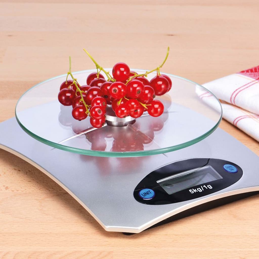 Hi Hi Kitchen Scale Digital Silberfarbe