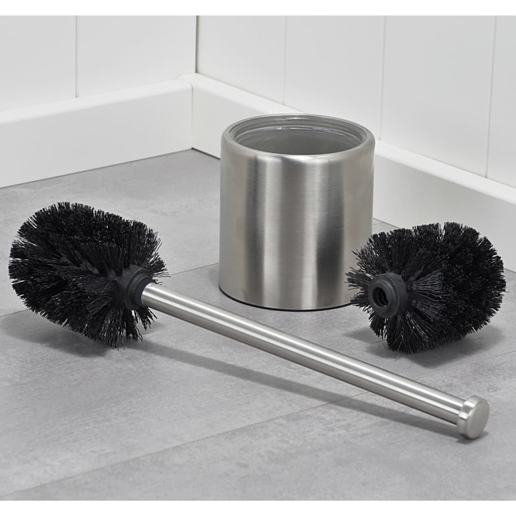 Hi hi toilet brush with holder 10 cm stainless steel