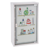 Hi Hi Medicine Cabinet 30x15x50 cm Edelstahl