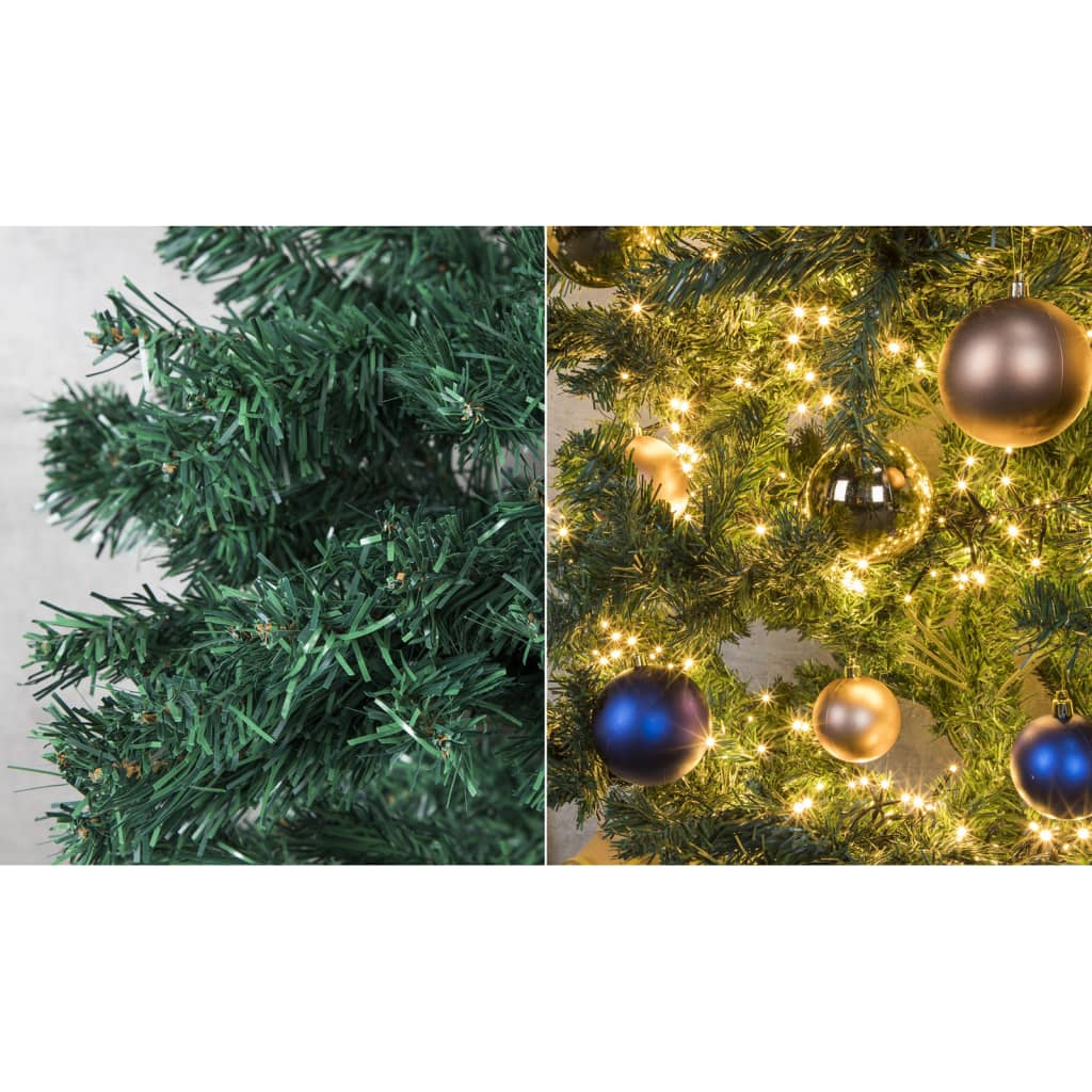 HI HI Kerstboom met metalen standaard 180 cm groen