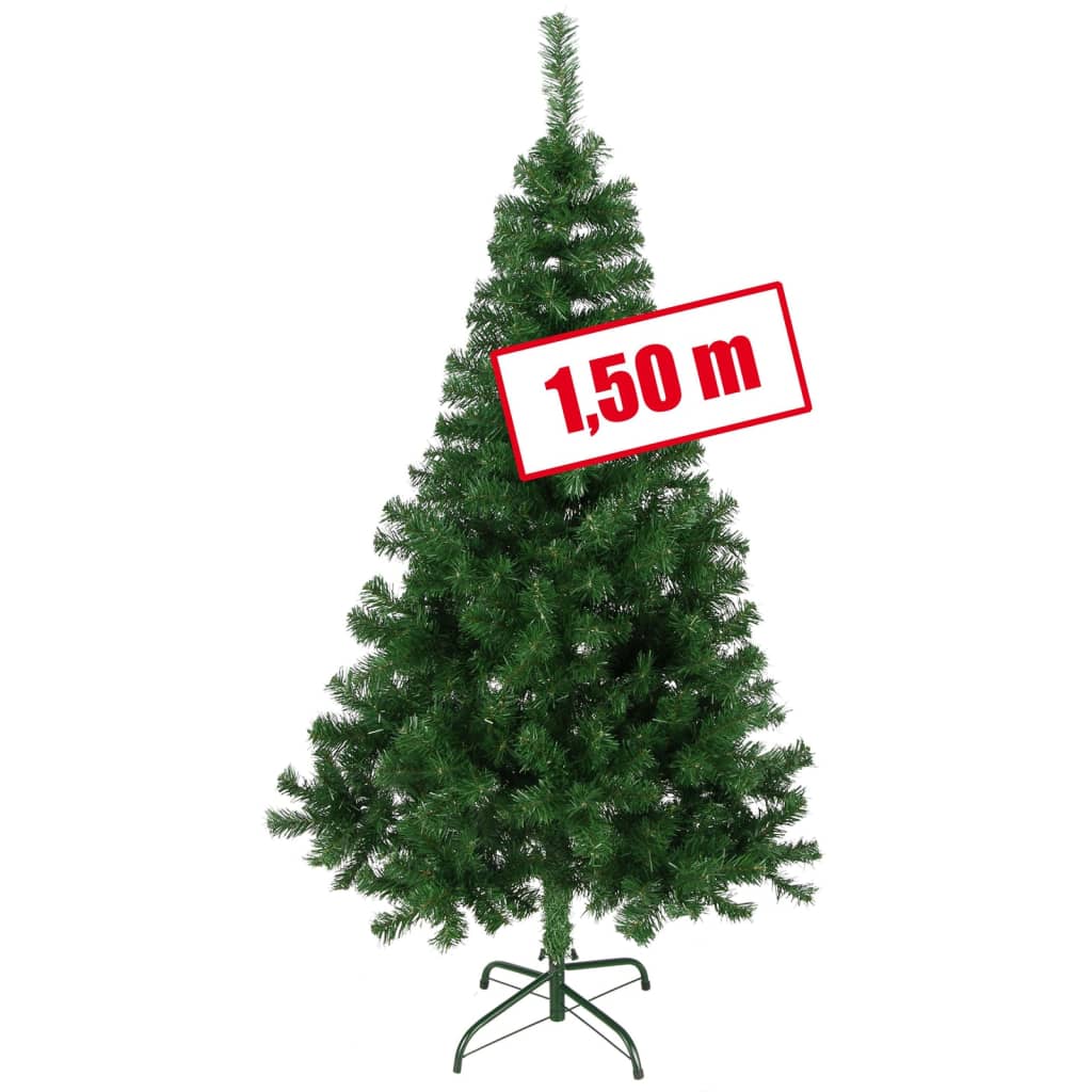 Ciao albero di Natale con standard in metallo 150 cm verde