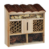 Hei Hei Insectenhotel 30x9.5x30 cm tre Naturel