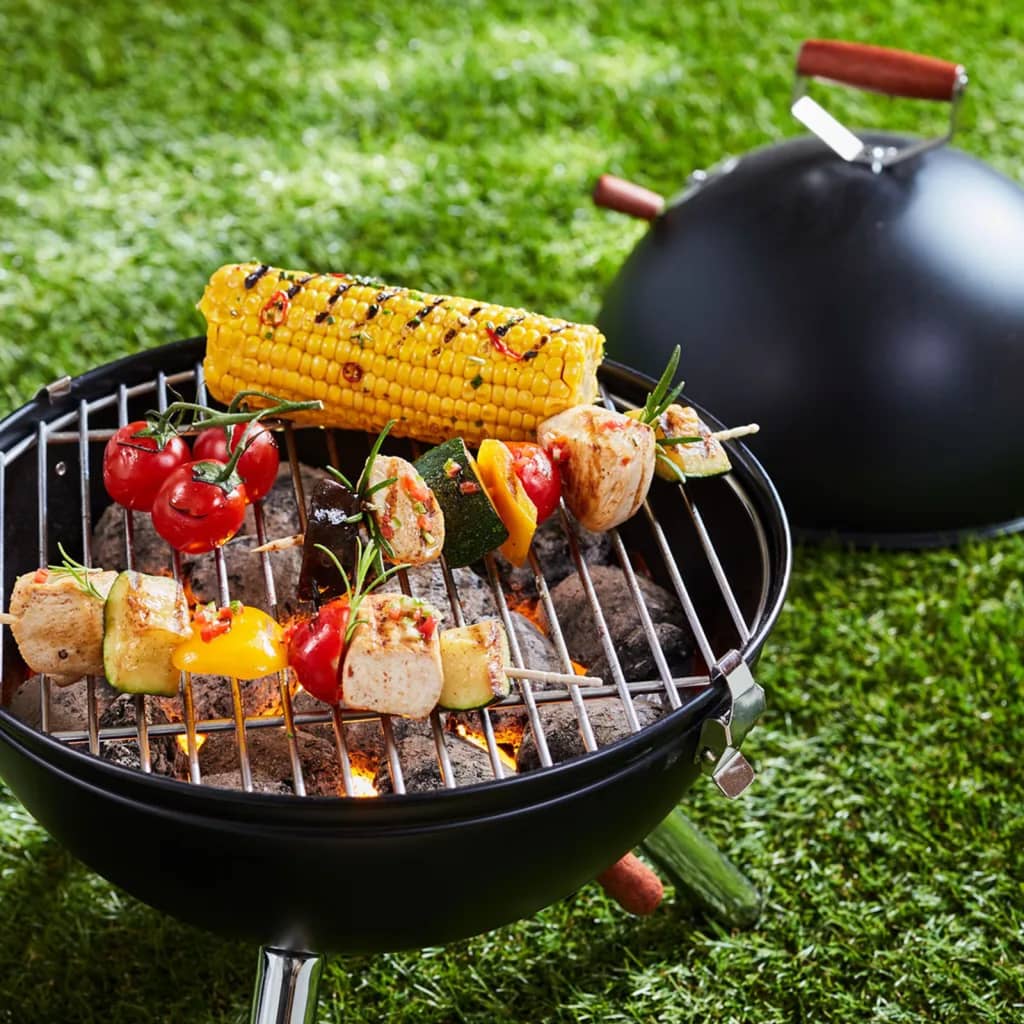 Hi Hi Charcoal ball barbecue Mini Black