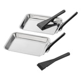 Hallo Hi BBQ Grill Pfannkuchen -Set 6 St BBQ Edelstahl