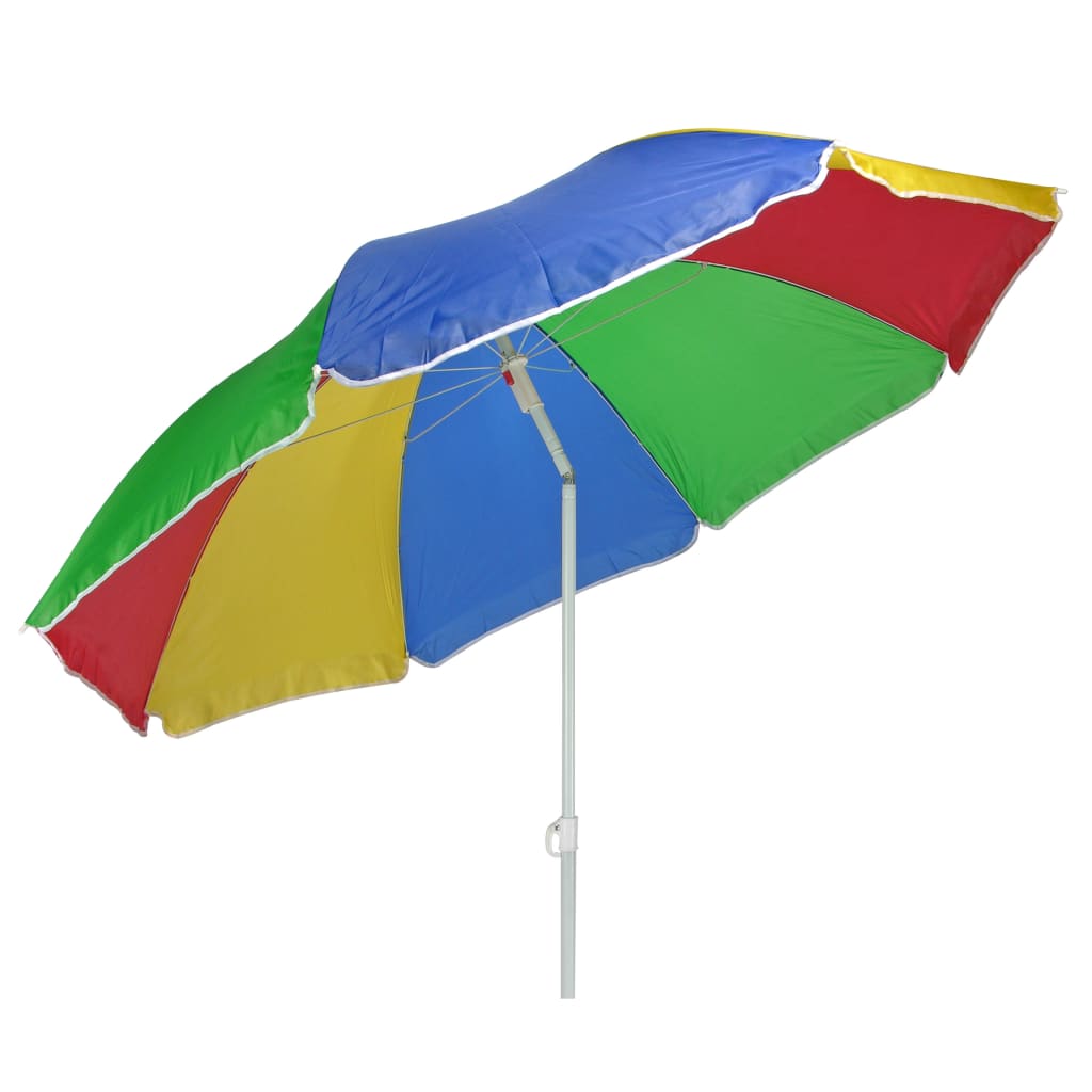 HI HI Strandparasol 150 cm meerkleurig