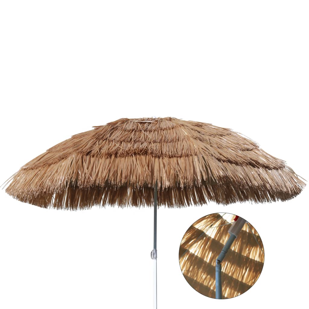 Hej hej strandparasol hawaii 160 cm beige