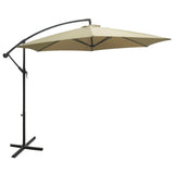 Hej hej flytande parasol uv50+ 3 m beige