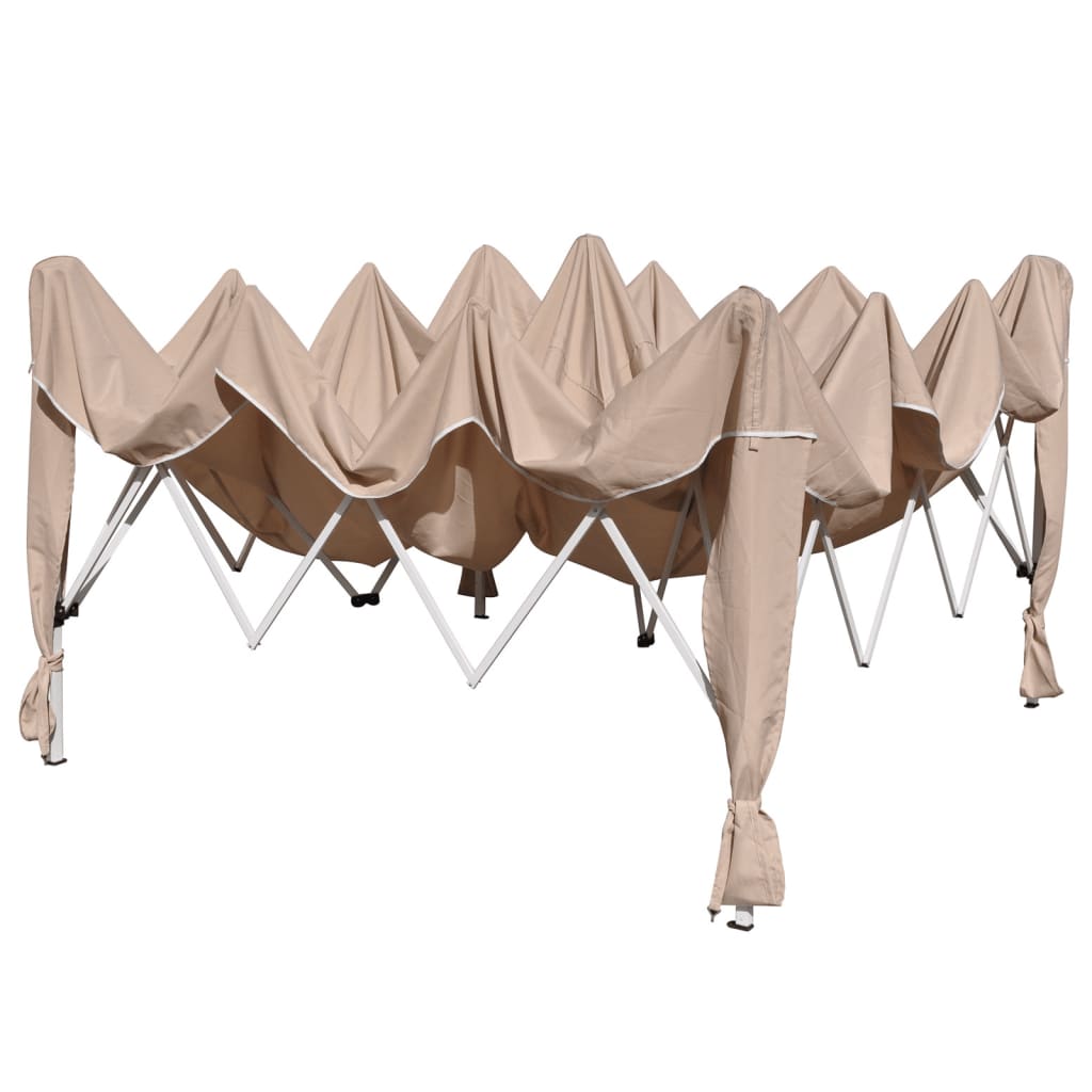 HI HI Partytent inklapbaar 3x3 m beige