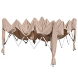 Ciao ciao partyntent pieghevole 3x3 m beige