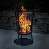 Hi Hi Hi Fire Korf With Vonk Pronver 40x61 Cm Black