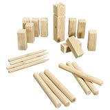 Hi hi wooden kubb game