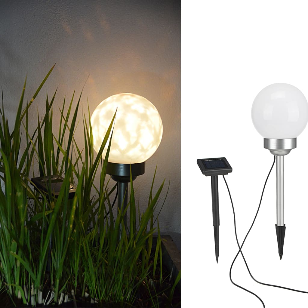 HI HI Tuinlicht LED bal roterend 15 cm