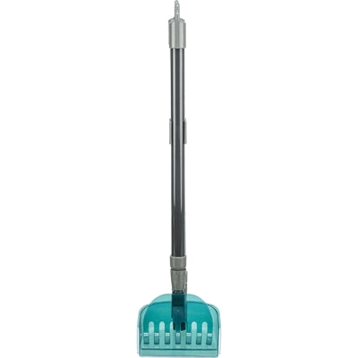 Trixie Dustpan with Rake, Grey-Blue