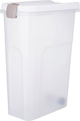 Trixie Voerton AirTight Lockable Plastic transparente blanco blanco