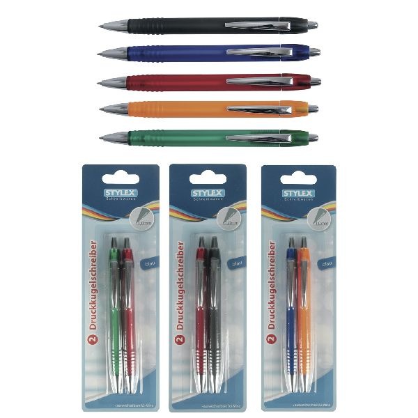 Stylex Ballpoint Pens 2 stykker