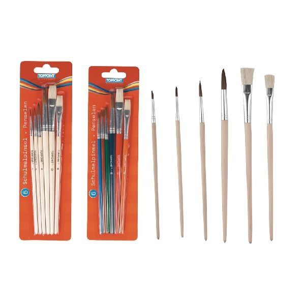 Toppoint Brush Set 6 pièces