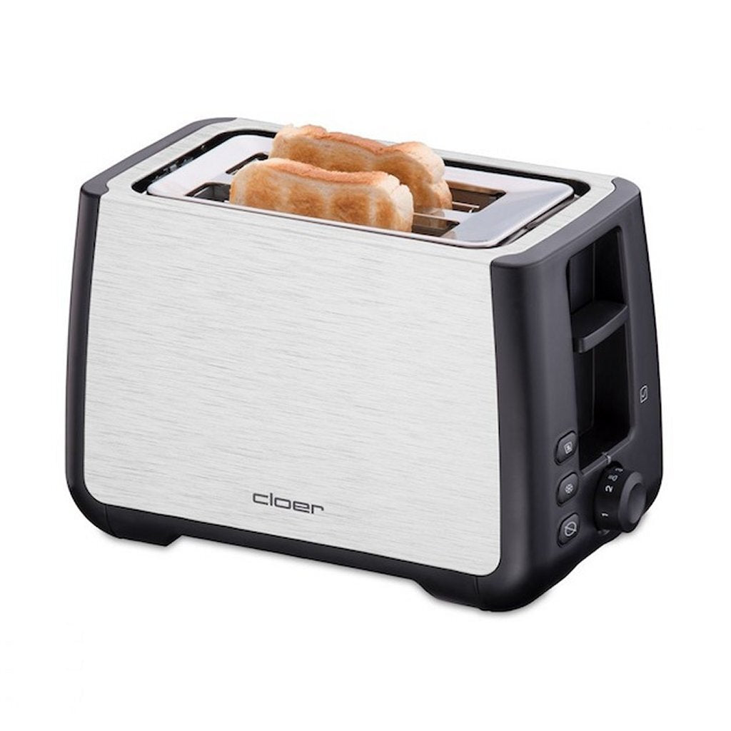 Cloer Cloer 3569 King size toaster stainless steel black