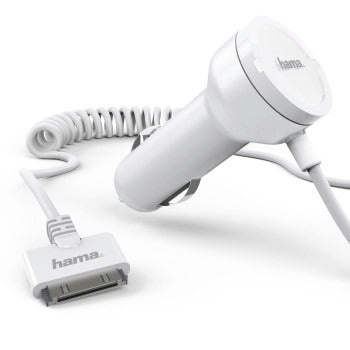 Hama 12 24 V Cargador de automóvil para iPhone White