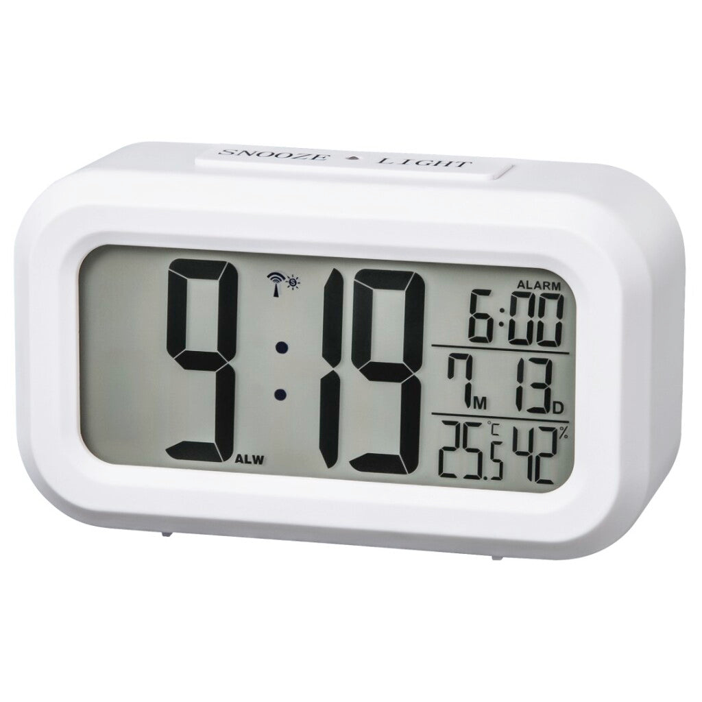 HAMA Radio -Driven Alarm Clock RC 660 White